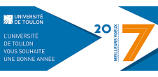 Cérémonie des voeux de l'Université de Toulon