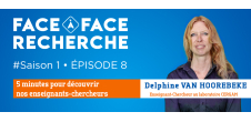 "Face-à-face Recherche" : Portrait de Delphine Van Hoorebeke, Laboratoire CERGAM