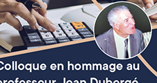 Colloque en hommage au professeur Jean Dubergé : La psychologie sociale de l'impôt aujourd'hui