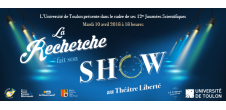 La Recherche fait son show au Théâtre Liberté