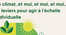 Conférence "Le climat, et moi, et moi, et moi… 12 leviers pour agir à l'échelle individuelle"