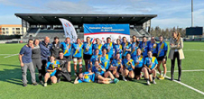Rugby à X : l'équipe féminine sur le podium Elite